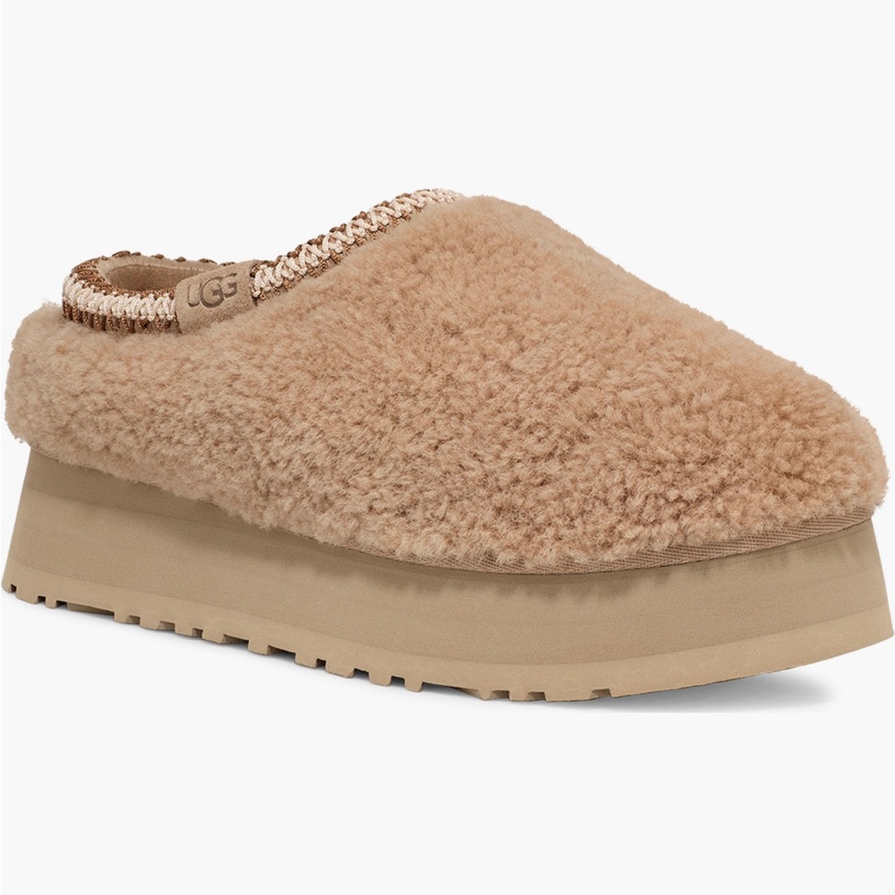 UGG MAXI CURLY platform TAZZ slippers - Picture 2 of 4